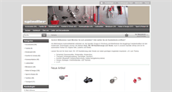 Desktop Screenshot of kitzingenshop.spindler-gruppe.de